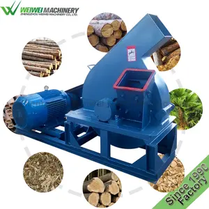 Weiwei cheap price tree wood slicer machine / chipper industrial chips making trunk chippers