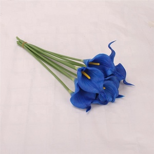 Flores de lirio de Cala artificiales personalizadas para boda Navidad graduación Halloween Año Nuevo decoración de Pascua; para hogares - Product Image 6
