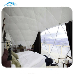Domo Geodésico de Estructura de Acero para Glamping, Geodomas con Marco Metálico en Venta - Product Image 6