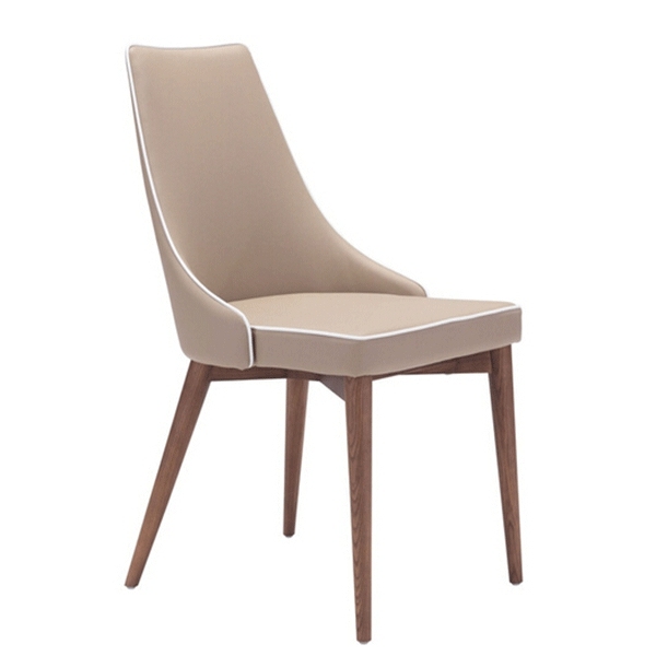 DC-390 New Modern Design Foshan Furniture Comfortable Dining Room Wood Dining Chairs