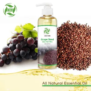 Óleo de semente de grappe 100% puro orgânico, óleo para cuidados com a pele