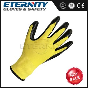 Glove's working nitrile polyester caliber 13 - Product Image 3