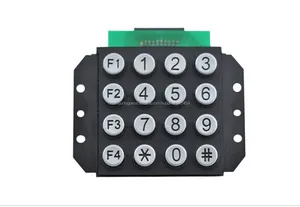 4 x 4 entrada teclado pode pins personalizados de acordo com suas necessidades