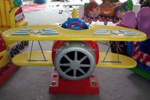 Grande taille Enfants d'intérieur en fiber de verre avion kiddie/amusement kidde ride sur voiture/enfants monter - Product Image 2