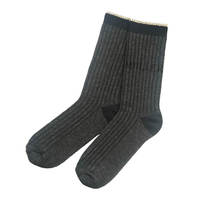 Chaussettes de randonnée en laine pour hommes-Robe d'extérieur légère avec poignets et dessus côtelés, pour la marche et le trekking