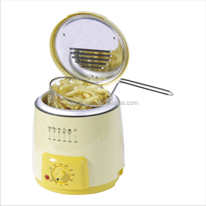 Mini <span class=keywords><strong>friteuse</strong></span> électrique 840W 0,9l XJ-2K960 avec thermostat réglable - Product Image 2