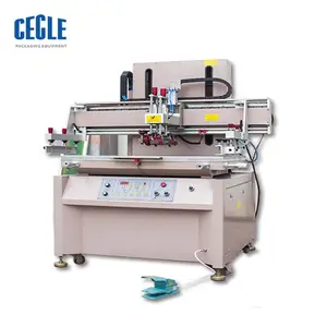 CE onaylı kıyafet etiketi otomatik serigrafi baskı makinesi