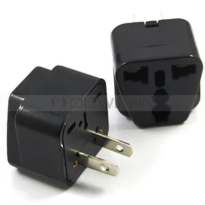 Tomada de conector elétrico universal, padrão americano 250v 10a