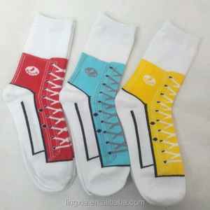 Wholesale Make Your Own <strong>Womens</strong> Sneaker Shoe Design <strong>Socks</strong>, Custom Dresses Novelty <strong>Socks</strong> Funky <strong>Trainers</strong> Shoes Sneaker <strong>Socks</strong> - Product Image 2