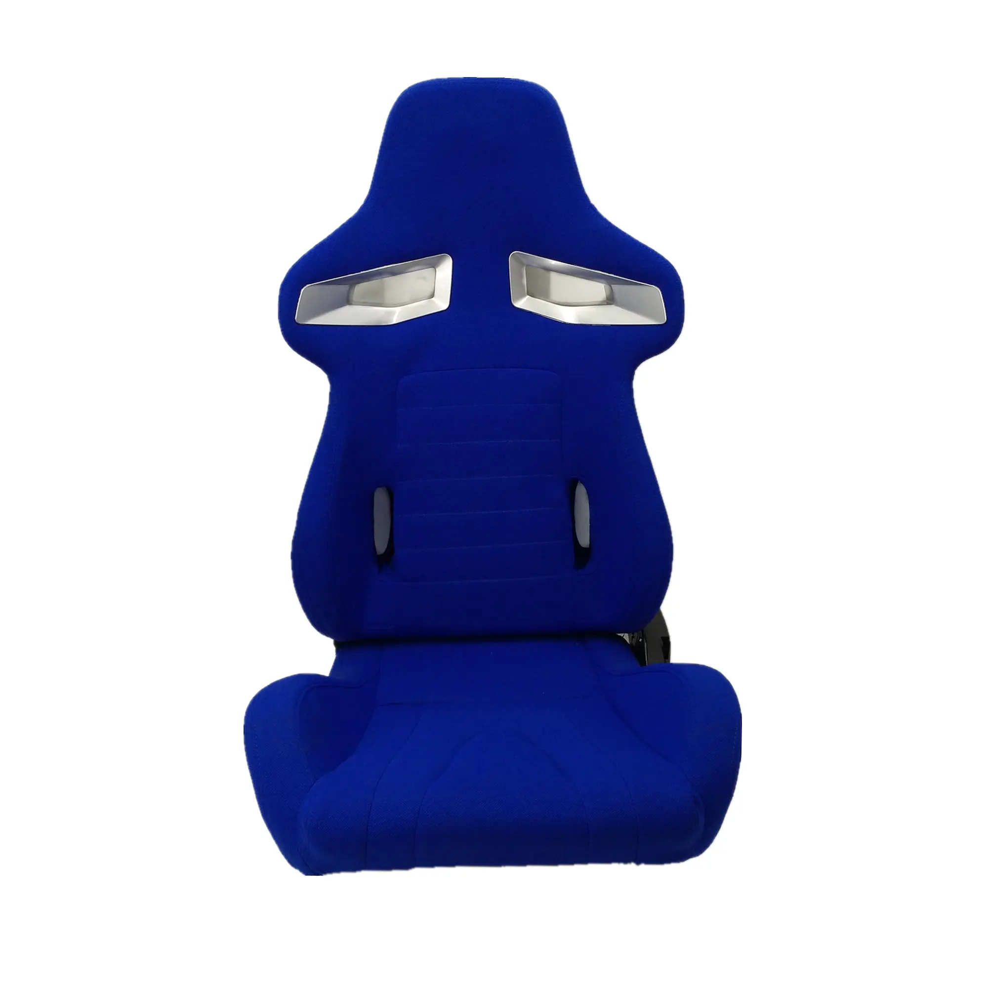 الأزرق الكامل قماش من الألياف نمط العربة قابلة للتعديل تعديل مركبة الرياضة سباق مقعد PS4 مع منزلق مزدوج JBR1069