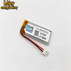 Stecker <span class=keywords><strong>2</strong></span>,0-<span class=keywords><strong>2</strong></span> P 702050 700 mah <span class=keywords><strong>3</strong></span>,7 v Wiederaufladbare lipo batterie solar li ionen polymer lithium-batterie mit PCM - Product Image 3