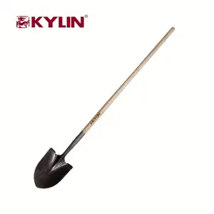Оптовая продажа, нескользящая Складная лопата с длинной/короткой деревянной ручкой