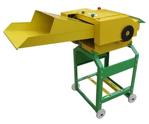 Chopping Home Use Chaff Cutter Uk Corn Silage Harvester Grass Machine For Animals Feed Guillotine Style Industrial Chopper