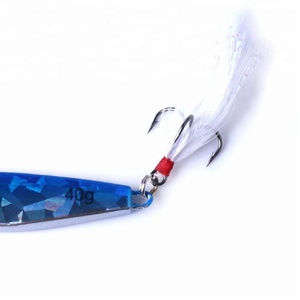 Hengjia esche da pesca al piombo in metallo per affondamento all'ingrosso 8cm 40g <span class=keywords><strong>esca</strong></span> per maschera di piombo - Product Image 4