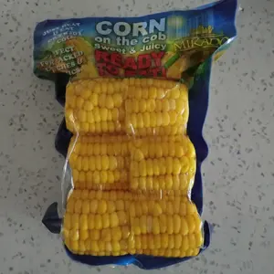 Chinese Sweet Corn On Cob In Vacuum Pack