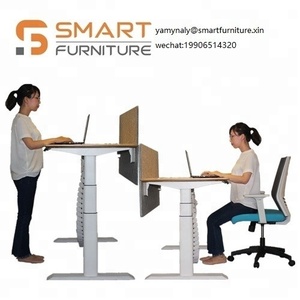 Dual Motor Quiet <strong>Electronic</strong> Uplift Table Adjustable <strong>Desks</strong> for Standing and Sitting - Product Image 6