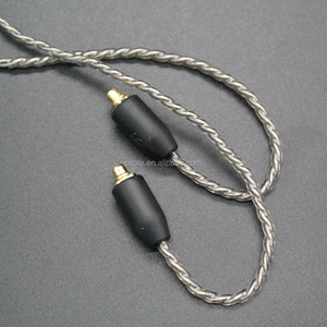 Super Soft Silvered MMCX MP3 Cable para SE215/se325/SE425/UE900 - Product Image 4