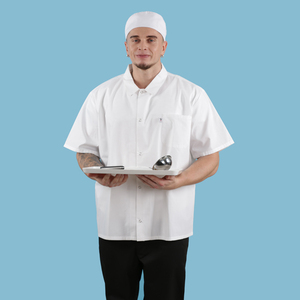 <span class=keywords><strong>Camicie</strong></span> traspiranti di alta qualità del ristorante bar negozio del personale dell'hotel camicia uniforme della giacca - Product Image 4