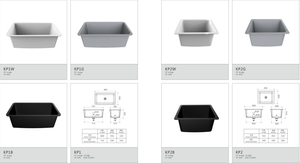 Resistente al ácido laboratorio pp fregadero laboratorio encimera fregadero - Product Image 5