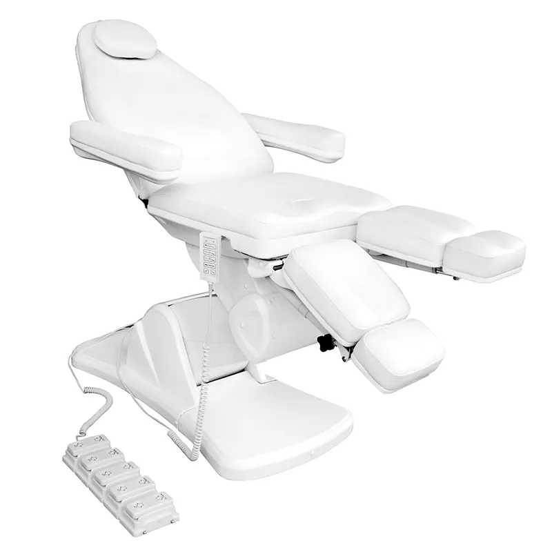 Verstelbare Schoonheid Stoel Bed Met 3 Elektrische Motoren Pedicure Stoelen Voor Nail Schoonheidssalon Apparatuur