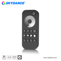 Télécommande Skydance RT1 1 zone, molette tactile couleur, télécommande RF monochrome pour gradation 1 zone