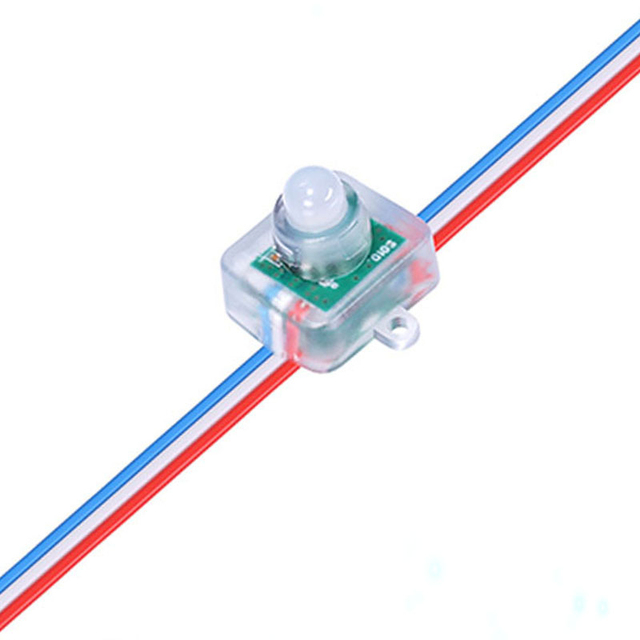 IP68 DC5V WS2811 Square 12mm Diffused Digital RGB Module LED Pixels Lights