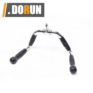 Lat Pull Down Bar Met Handls, pull Down Machine Bijlagen Voor Zitten Roeimachine Met End Lock Bal En Draaibare Haak