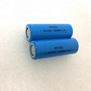 Lifepo4 Batterie IFR18500 1000 mAh <span class=keywords><strong>3</strong></span>,<span class=keywords><strong>2</strong></span> V Li-Ion Solarzellen Für Spielzeug - Product Image 2