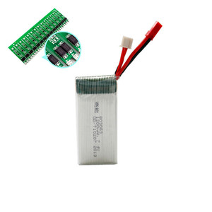 충전식 리튬 폴리머 <span class=keywords><strong>RC</strong></span> 헬리콥터 배터리 903462 <span class=keywords><strong>7.4v</strong></span> 1500mAh 배터리 충전기 포함 - Product Image 2