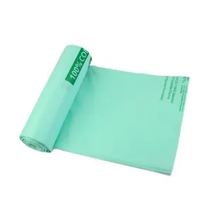 Tailin 에코 클리어 바이오 퇴비 투명 포장 소매 티셔츠 쇼핑 구성 가능한 비닐 봉투