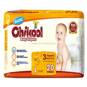 Hot Selling Disposable Baby Diapers CHIKOOL from MEGASOFT