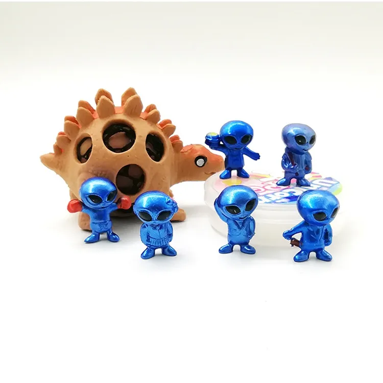 ZQX178 이우 장난감 선물 키즈 미니 인형 외계인 장난감 계란 캡슐