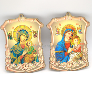 Gran oferta de iconos de imagen de los santos de madera - Product Image 1
