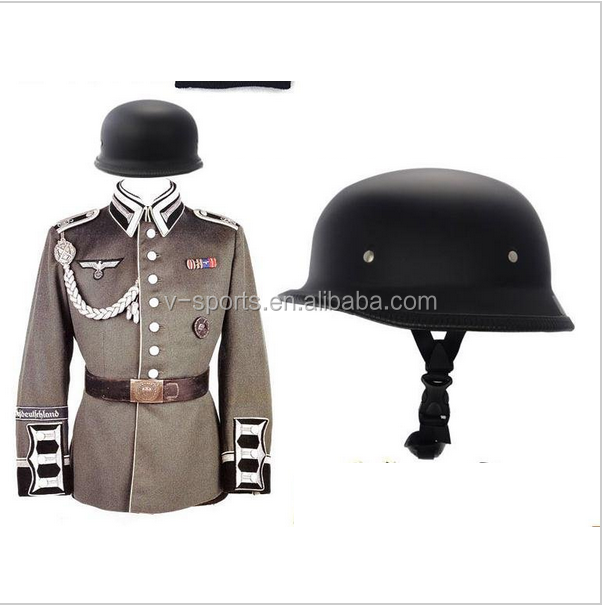 german military style motorcycle helmet Half Open Face Adult Men Women DOT Approved Retro HelmetMatte Black (Large) : Automotive DETAILS * Meets And Exceeds D.O.T German Army Camo Motorcycle Cruiser