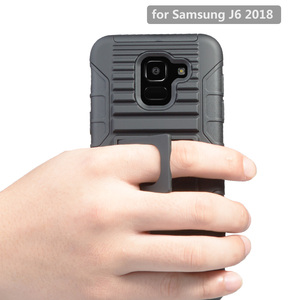 2017 caliente duro resistente Combo cinturón Clip híbrido armadura teléfono caso para <span class=keywords><strong>Samsung</strong></span> J6/<span class=keywords><strong>J8</strong></span> 2018 - Product Image 5