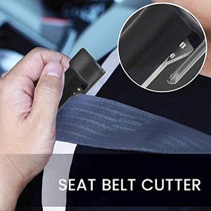 Adaptateur de voiture double USB et kit d'outils d'évacuation d'urgence Brise-vitre de sécurité et coupe-ceinture de sécurité Chargeur de voiture - Product Image 3