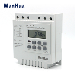 <span class=keywords><strong>Minuteur</strong></span> programmable intelligent Manhua MT317 16A avec écran LCD et batterie au lithium 5 ans pour moteur électrique triphasé 380V AC - Product Image 2