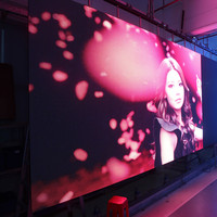LED-Werbedisplay in Spanien LED-Anzeigetafeln P3.91/P4.81 DJ-Bühnen-Hintergrund Videowand 500*500mm P3.91 LED-Display