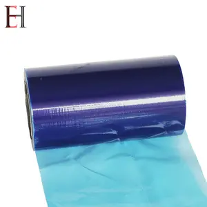Azul 80 micras pe película protectora para hojas de aluminio de haoen