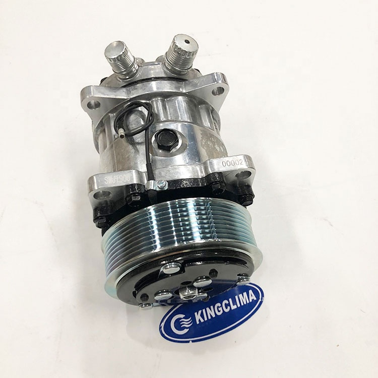 絶版 希少)SANDEN SD-507 エアコンコンプレッサー 新品