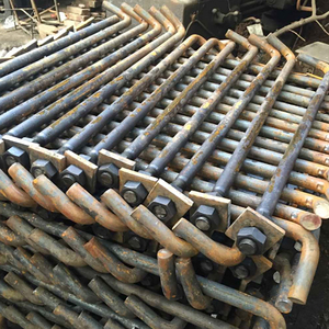 Hot Dip Galvanized High Tensile J <strong>Hook</strong> Anchor <strong>Bolt</strong> /Foundation <strong>Bolt</strong> L J Type Anchor <strong>Bolt</strong> / L 7 Foundation <strong>Bolt</strong> With Nuts - Product Image 4
