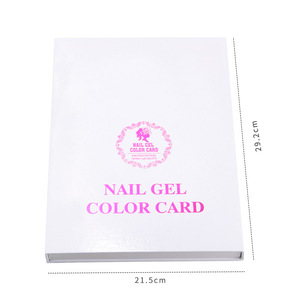 Haute qualité 120/216/308 vernis à <span class=keywords><strong>ongles</strong></span> Gel affichage livre graphique papier professionnel pour Salon de beauté des <span class=keywords><strong>ongles</strong></span> - Product Image 1