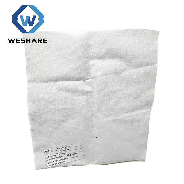 Electrical insulation non-woven fabrics for transformer