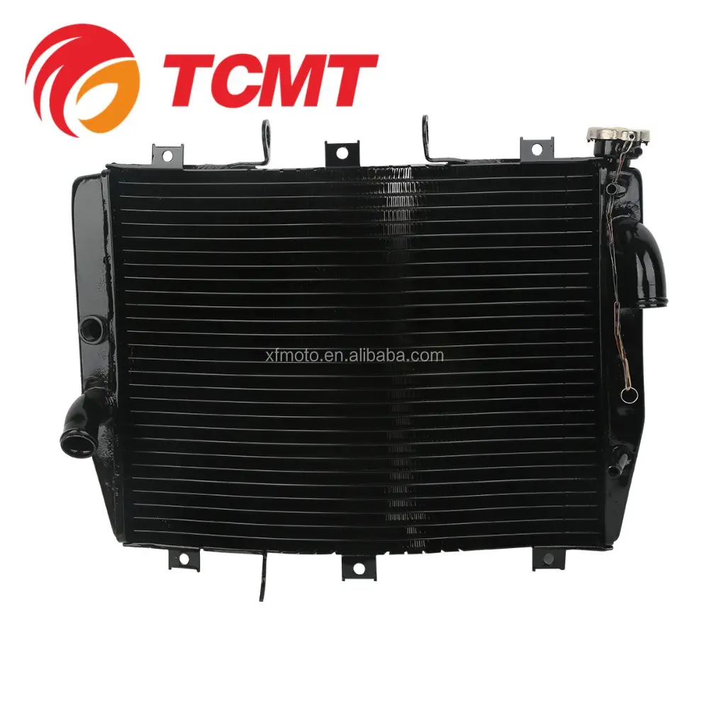 TCMT XF-347-B ZX-6R ZX6R Do Radiador Cooler Para KAWASAKI NINJA 1998-2002 1999 2000 2001 Preto Novo