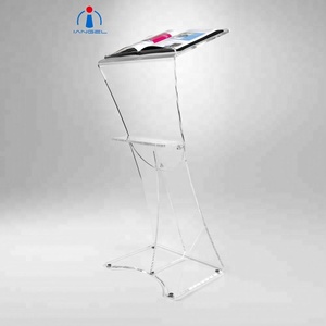 Iangel thiết kế mới Acrylic Nhà thờ Bục Giảng có thể tháo rời nhà thờ Bục Giảng - Product Image 2