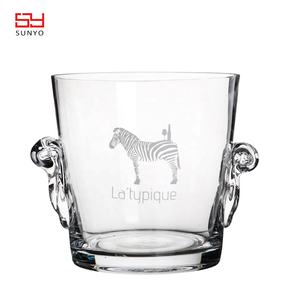 <span class=keywords><strong>Krosno</strong></span>-enfriador de vino de cristal transparente, cubo de hielo, sin plomo, alta calidad, popular con asa, oreja, bar, hotel, cristalería - Product Image 2
