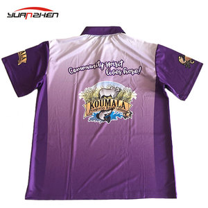 Certificado pasado impresión personalizada sublimación pesca camisa Jersey - Product Image 5