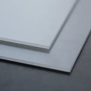 PC Led LGP light diffusing plastic sheet corrugated milk white matte polycarbonate sheet
