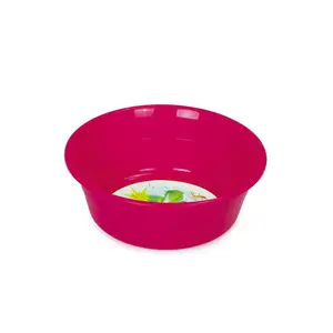 Bathroom & Kitchen Strong Durable Colorful Round Plastic PP Basin Bathrooms Washbasins