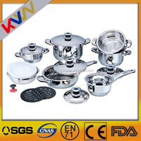 Ustensiles de cuisine en acier inoxydable Copperlux de haute qualité